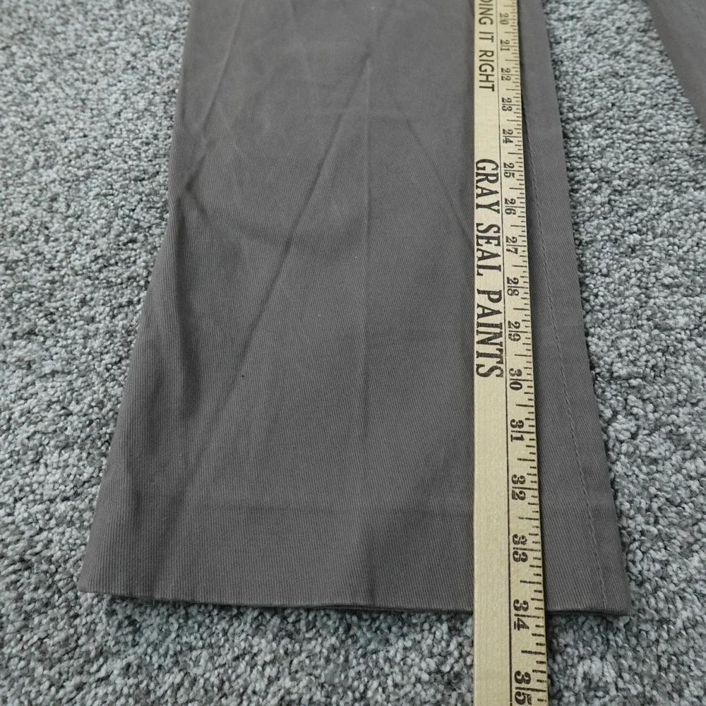 Banana Republic Pants Mens 36X34 Gray Chino Trouser Flat Front Stretch Baggy Y2K